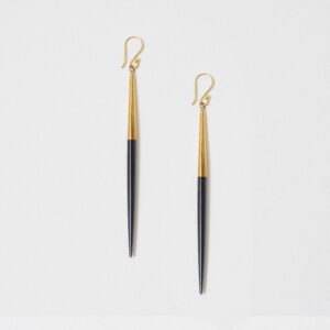 Capped Quill Dangle Earrings