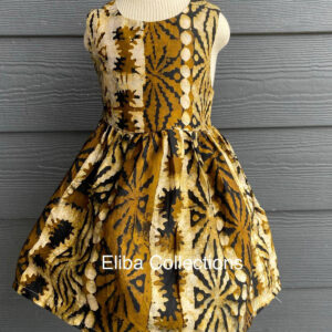 Girl's African Dress/Baby Ankara Dress/Girl's Birthday Outfit/Infant Dress/Baby's Shower Gift/Easter Outfit/ Baby Girl