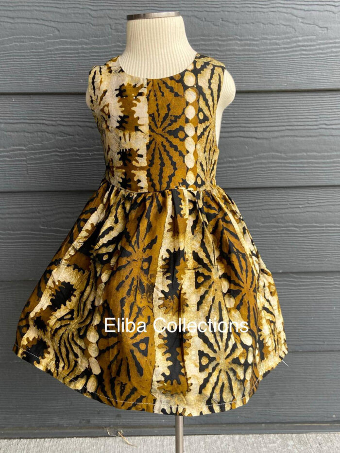 Girl's African Dress/Baby Ankara Dress/Girl's Birthday Outfit/Infant Dress/Baby's Shower Gift/Easter Outfit/ Baby Girl