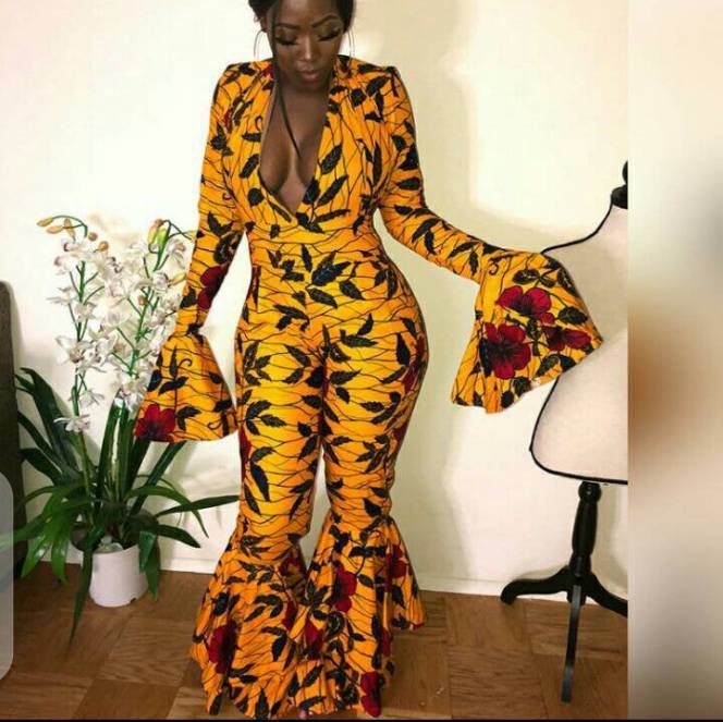 Klein Verkeerd goochelaar African Jumpsuit For Women - I Wear African Marketplace