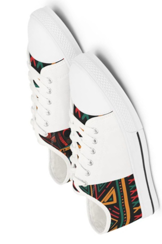 FZ Unisex African Print Sneakers main image 0