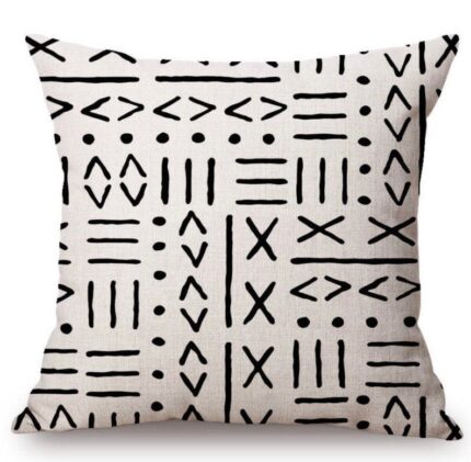 African Tribal Culture Pillow Cover