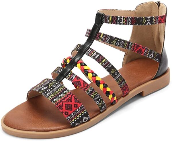 Gracosy Flat Sandals For Women - I Wear African Marketplace
