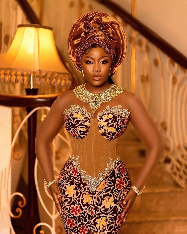 Nativise your wedding with these 5 Ankara wedding gown styles -  AlimoshoToday.com