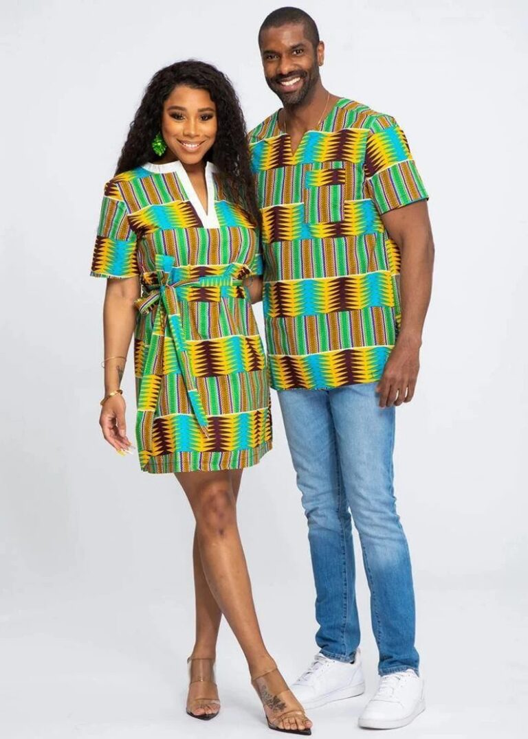 Husband And Wife Ankara Clothes I Wear African Marketplace 1180