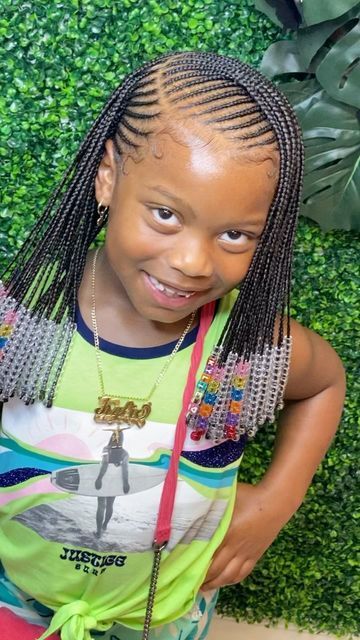 Hairstyle for Little Girls - Back to School Hairstyles for Girls - Best  Black Kids Hairstyle with Extensions - African American Kids Hairstyles -  How to Braid Your Childs Hair - athomewithzan.com (