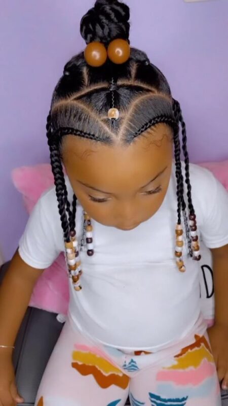 Pin by Ranada White on Charli hair in 2023 | Kids hairstyles, Kids braided  hairstyles, Lil girl hairstyles
