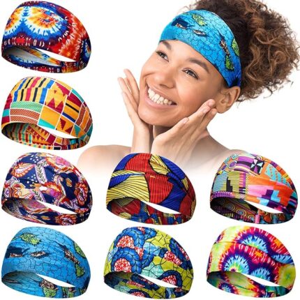 8 Pieces African Headband