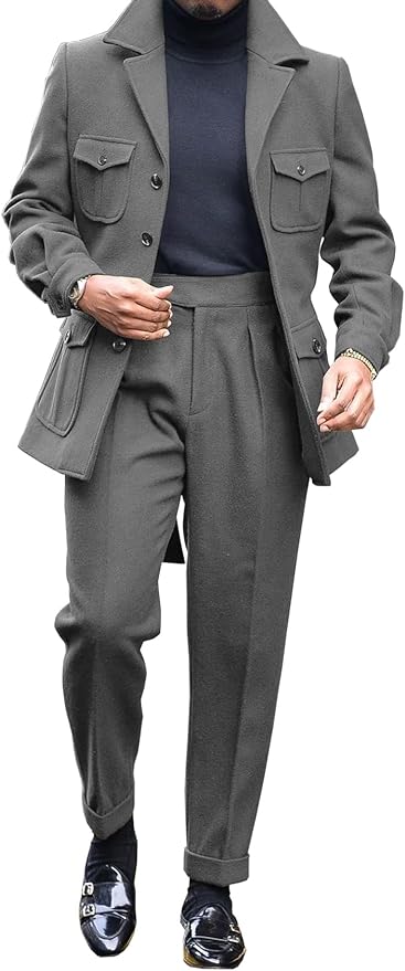 2 Piece Classic Fit Suit