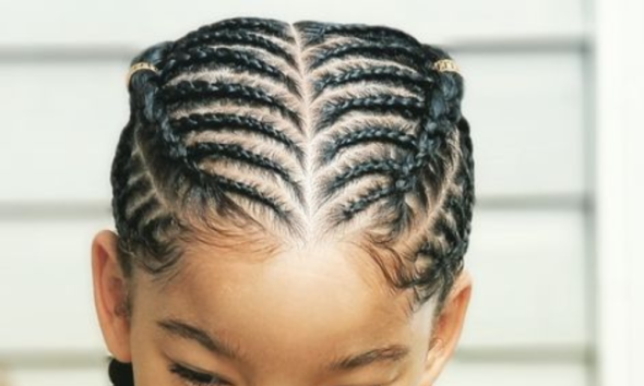 20 Cornrow Braids For Christmas For kids With Natural Hair