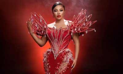 Toke Makinwa’s Stunning Asoebi Look for 2025